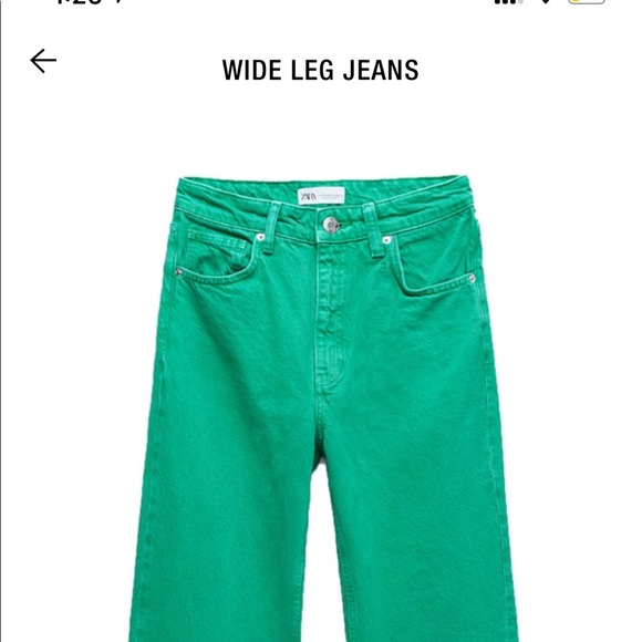 Wide leg Zara jeans - Picture 2 of 5